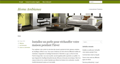 Desktop Screenshot of homeambiance.fr